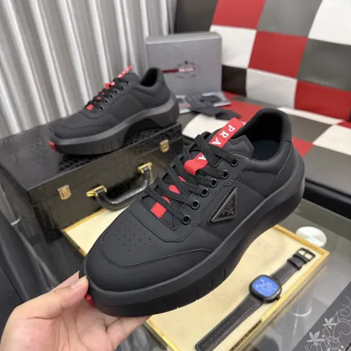 Wholesale Prada Casual Shoes For Men #1442894 $108.00 USD, Wholesale Quality Replica Prada Casual Shoes