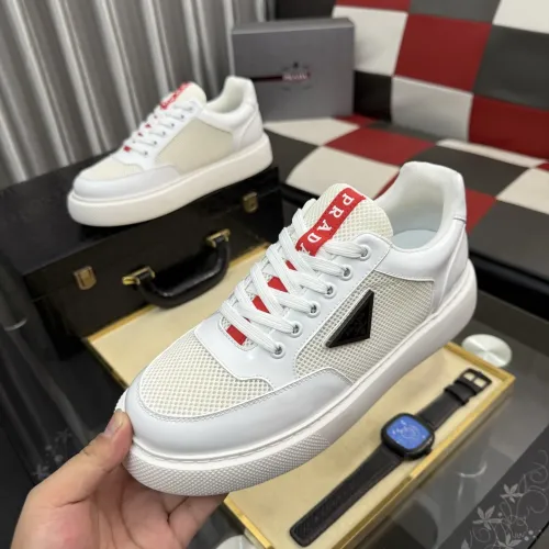 Wholesale Prada Casual Shoes For Men #1442898 $102.00 USD, Wholesale Quality Replica Prada Casual Shoes