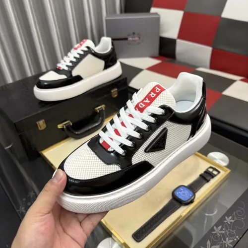 Wholesale Prada Casual Shoes For Men #1442899 $102.00 USD, Wholesale Quality Replica Prada Casual Shoes