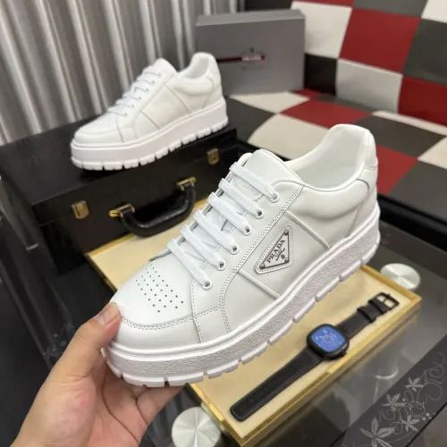 Wholesale Prada Casual Shoes For Men #1442901 $92.00 USD, Wholesale Quality Replica Prada Casual Shoes