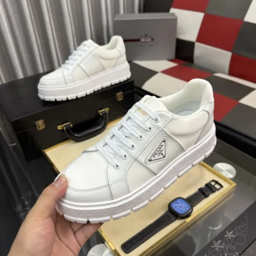 Wholesale Prada Casual Shoes For Men #1442904 $92.00 USD, Wholesale Quality Replica Prada Casual Shoes