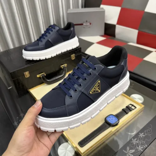 Wholesale Prada Casual Shoes For Men #1442905 $92.00 USD, Wholesale Quality Replica Prada Casual Shoes