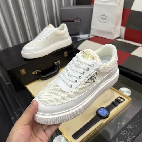 Wholesale Prada Casual Shoes For Men #1442910 $102.00 USD, Wholesale Quality Replica Prada Casual Shoes