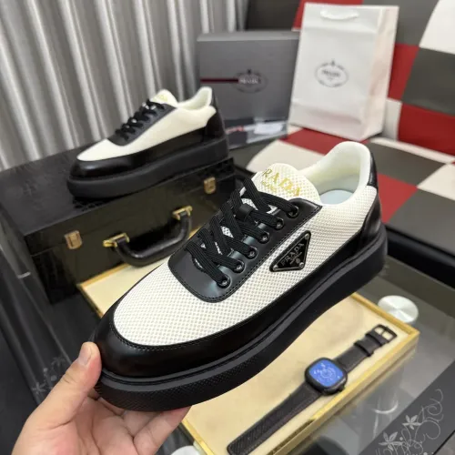 Wholesale Prada Casual Shoes For Men #1442912 $102.00 USD, Wholesale Quality Replica Prada Casual Shoes