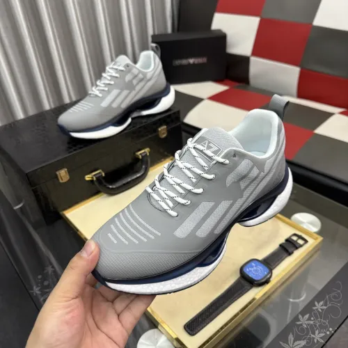 Wholesale Armani Casual Shoes For Men #1442940 $85.00 USD, Wholesale Quality Replica Armani Casual Shoes