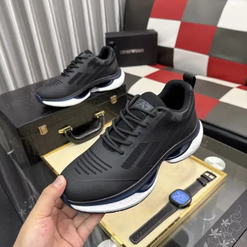 Wholesale Armani Casual Shoes For Men #1442942 $85.00 USD, Wholesale Quality Replica Armani Casual Shoes