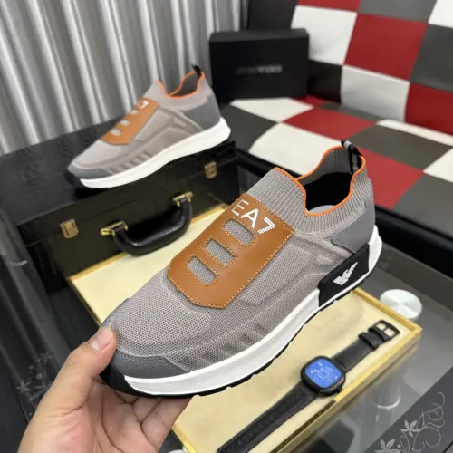 Wholesale Armani Casual Shoes For Men #1442943 $76.00 USD, Wholesale Quality Replica Armani Casual Shoes