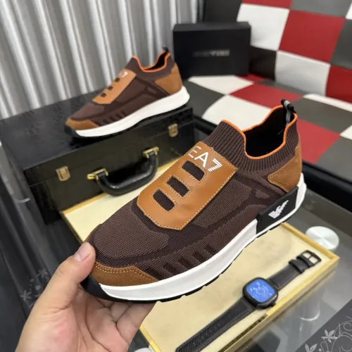 Wholesale Armani Casual Shoes For Men #1442944 $76.00 USD, Wholesale Quality Replica Armani Casual Shoes