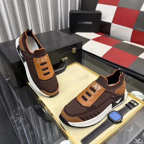 Replica Armani Casual Shoes For Men #1442944 $76.00 USD for Wholesale