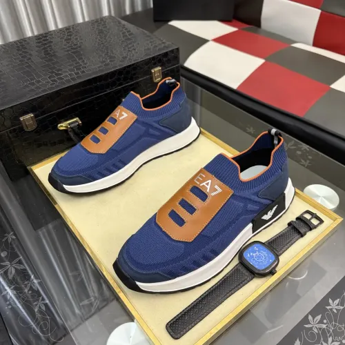 Replica Armani Casual Shoes For Men #1442945 $76.00 USD for Wholesale