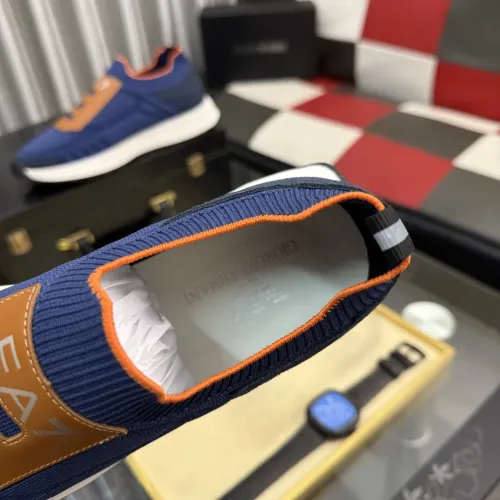 Replica Armani Casual Shoes For Men #1442945 $76.00 USD for Wholesale