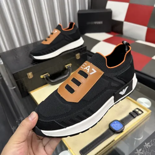 Wholesale Armani Casual Shoes For Men #1442946 $76.00 USD, Wholesale Quality Replica Armani Casual Shoes