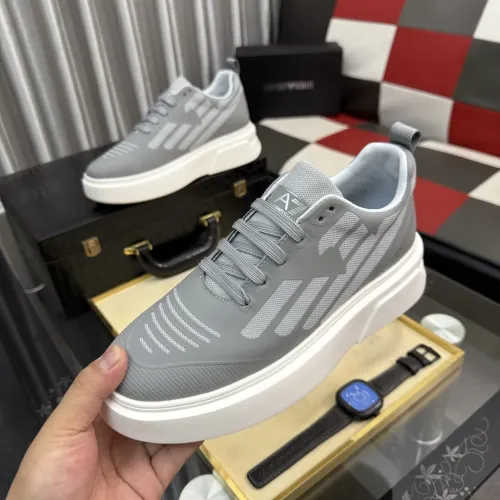 Wholesale Armani Casual Shoes For Men #1442953 $85.00 USD, Wholesale Quality Replica Armani Casual Shoes