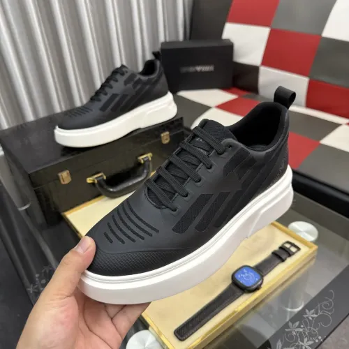 Wholesale Armani Casual Shoes For Men #1442955 $85.00 USD, Wholesale Quality Replica Armani Casual Shoes