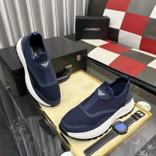 Replica Armani Casual Shoes For Men #1442957 $82.00 USD for Wholesale