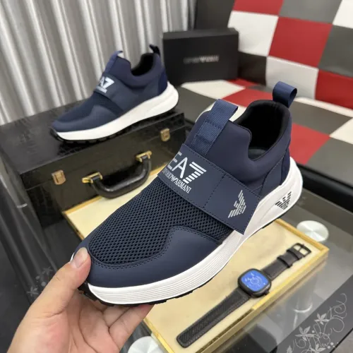 Wholesale Armani Casual Shoes For Men #1442959 $85.00 USD, Wholesale Quality Replica Armani Casual Shoes