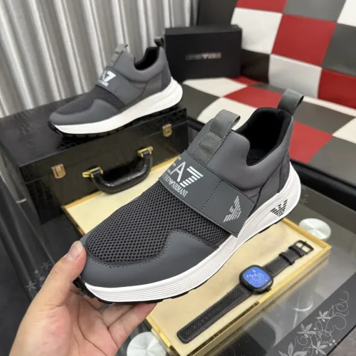 Wholesale Armani Casual Shoes For Men #1442960 $85.00 USD, Wholesale Quality Replica Armani Casual Shoes