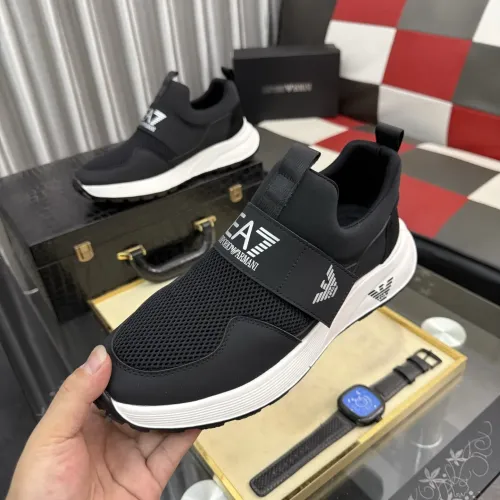 Wholesale Armani Casual Shoes For Men #1442961 $85.00 USD, Wholesale Quality Replica Armani Casual Shoes