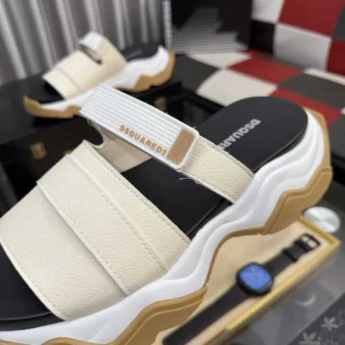 Replica Dsquared Slippers For Men #1442963 $76.00 USD for Wholesale