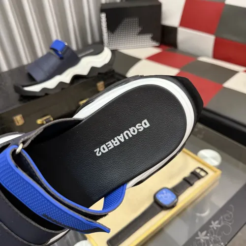 Replica Dsquared Slippers For Men #1442964 $76.00 USD for Wholesale