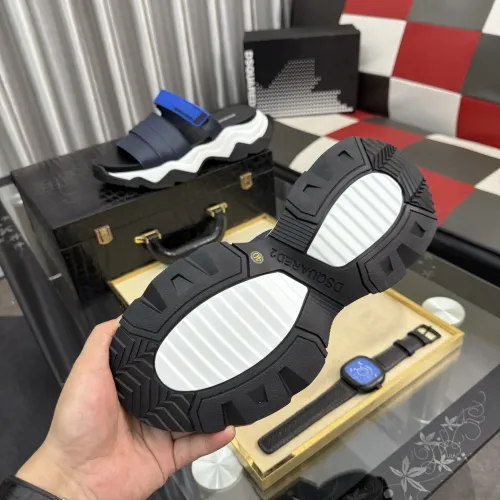 Replica Dsquared Slippers For Men #1442964 $76.00 USD for Wholesale