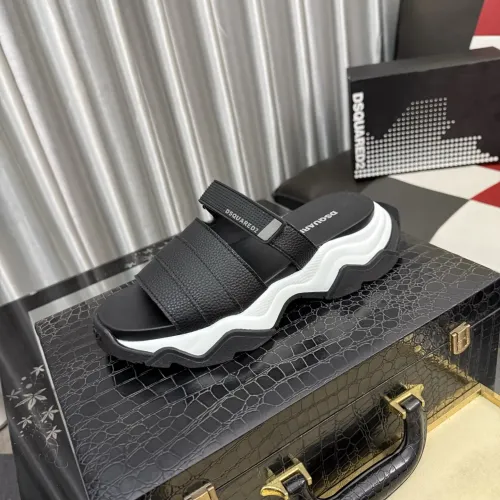 Replica Dsquared Slippers For Men #1442965 $76.00 USD for Wholesale