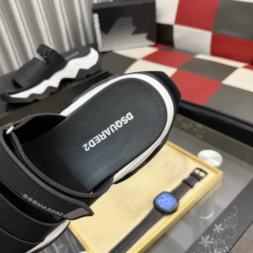 Replica Dsquared Slippers For Men #1442965 $76.00 USD for Wholesale