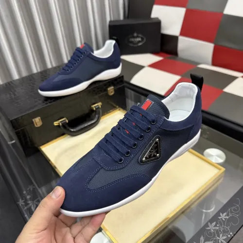 Wholesale Prada Casual Shoes For Men #1442967 $80.00 USD, Wholesale Quality Replica Prada Casual Shoes