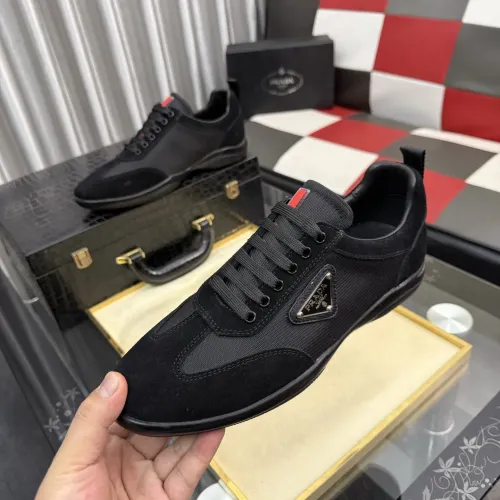 Wholesale Prada Casual Shoes For Men #1442968 $80.00 USD, Wholesale Quality Replica Prada Casual Shoes