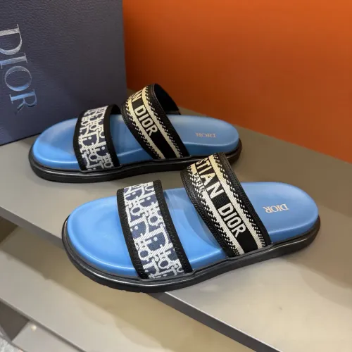 Wholesale Christian Dior Slippers For Men #1442970 $60.00 USD, Wholesale Quality Replica Christian Dior Slippers