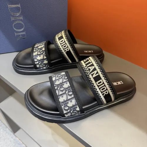 Wholesale Christian Dior Slippers For Men #1442973 $60.00 USD, Wholesale Quality Replica Christian Dior Slippers