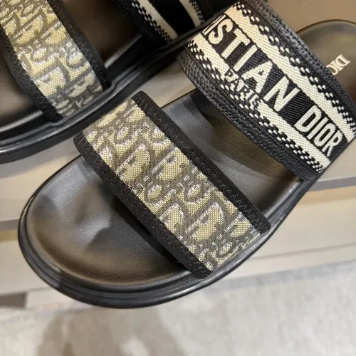 Replica Christian Dior Slippers For Men #1442975 $60.00 USD for Wholesale