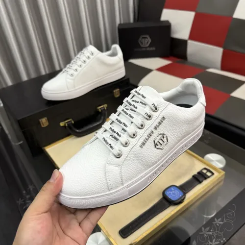 Wholesale Philipp Plein PP Casual Shoes For Men #1442982 $80.00 USD, Wholesale Quality Replica Philipp Plein PP Casual Shoes