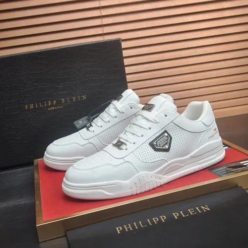 Wholesale Philipp Plein PP Casual Shoes For Men #1442989 $108.00 USD, Wholesale Quality Replica Philipp Plein PP Casual Shoes