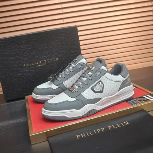 Wholesale Philipp Plein PP Casual Shoes For Men #1442993 $108.00 USD, Wholesale Quality Replica Philipp Plein PP Casual Shoes