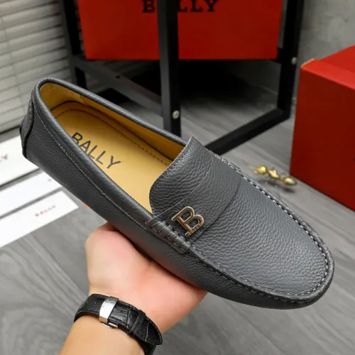 Replica Bally Leather Shoes For Men #1442998 $80.00 USD for Wholesale