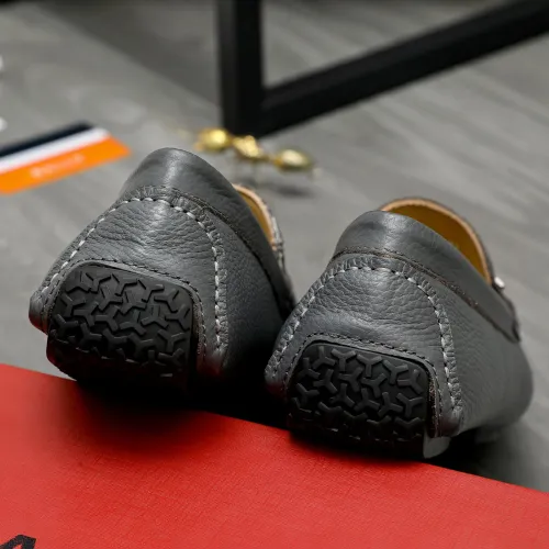 Replica Bally Leather Shoes For Men #1442998 $80.00 USD for Wholesale