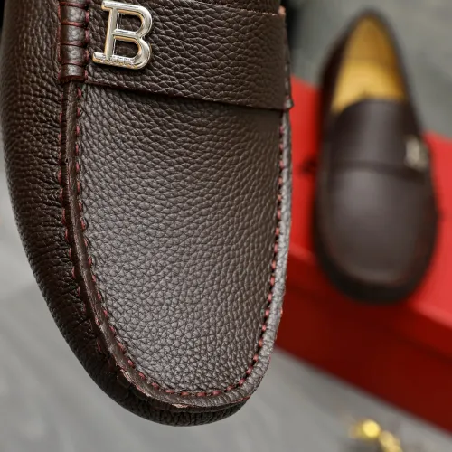 Replica Bally Leather Shoes For Men #1442999 $80.00 USD for Wholesale