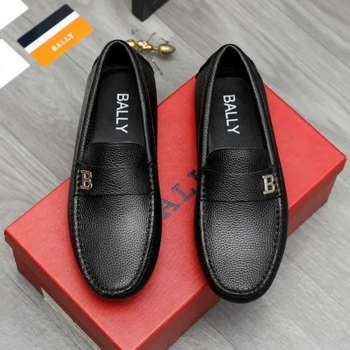 Replica Bally Leather Shoes For Men #1443000 $80.00 USD for Wholesale