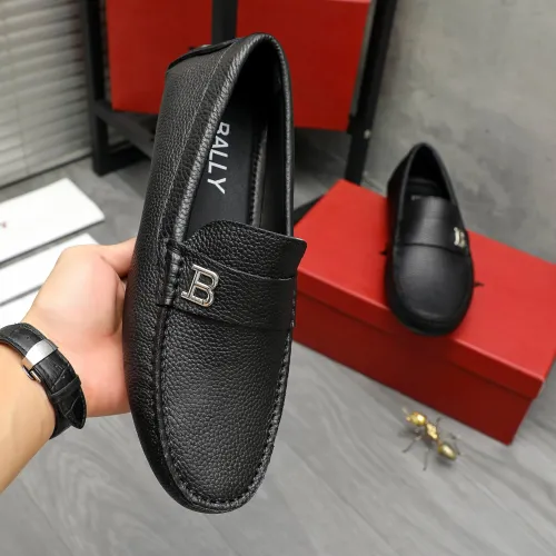 Replica Bally Leather Shoes For Men #1443000 $80.00 USD for Wholesale