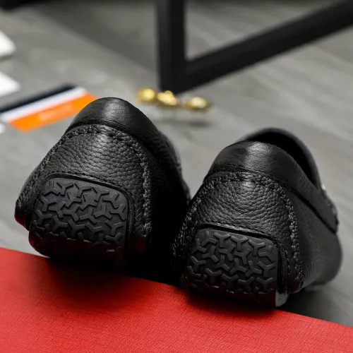 Replica Bally Leather Shoes For Men #1443000 $80.00 USD for Wholesale