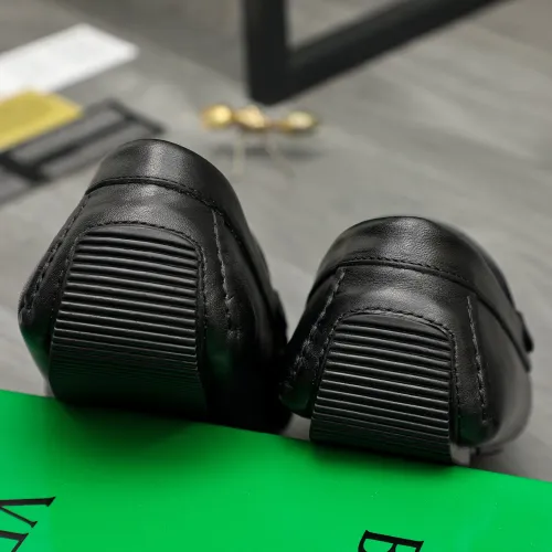 Replica Bottega Veneta BV Leather Shoes For Men #1443003 $80.00 USD for Wholesale