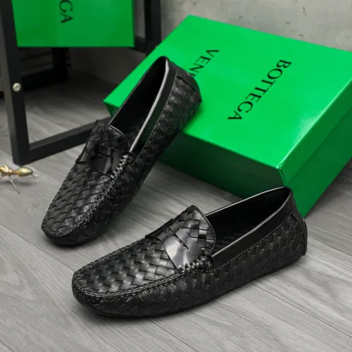 Wholesale Bottega Veneta BV Leather Shoes For Men #1443007 $80.00 USD, Wholesale Quality Replica Bottega Veneta BV Leather Shoes