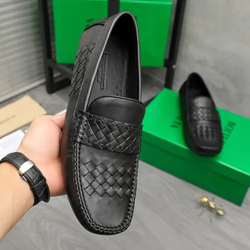 Replica Bottega Veneta BV Leather Shoes For Men #1443011 $80.00 USD for Wholesale