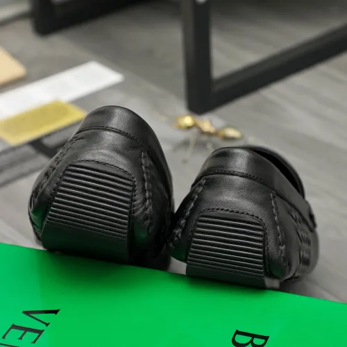 Replica Bottega Veneta BV Leather Shoes For Men #1443011 $80.00 USD for Wholesale