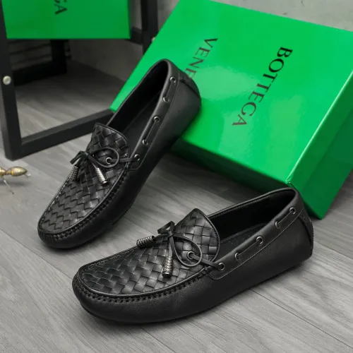 Wholesale Bottega Veneta BV Leather Shoes For Men #1443018 $80.00 USD, Wholesale Quality Replica Bottega Veneta BV Leather Shoes