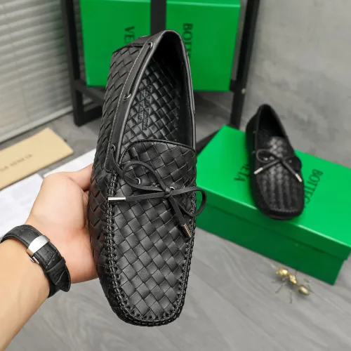 Replica Bottega Veneta BV Leather Shoes For Men #1443020 $80.00 USD for Wholesale