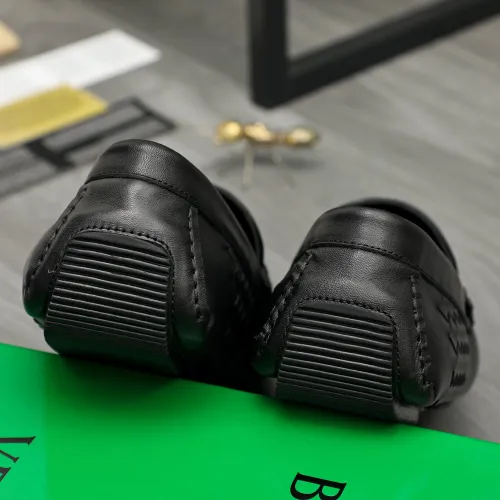 Replica Bottega Veneta BV Leather Shoes For Men #1443021 $80.00 USD for Wholesale