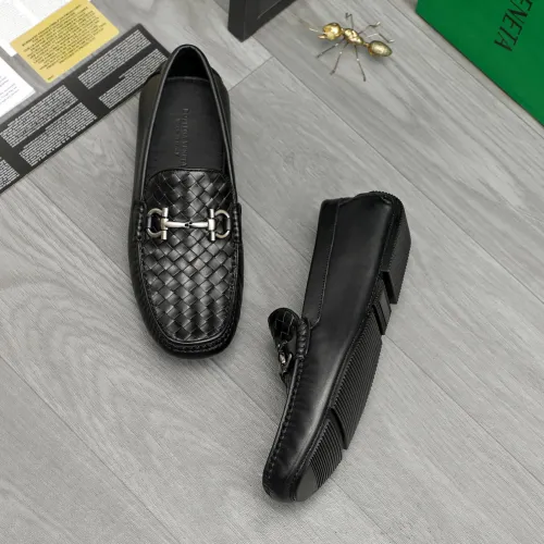Wholesale Bottega Veneta BV Leather Shoes For Men #1443023 $80.00 USD, Wholesale Quality Replica Bottega Veneta BV Leather Shoes
