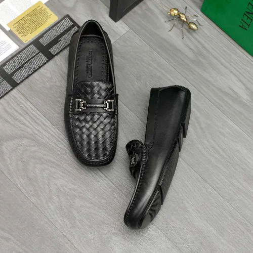 Wholesale Bottega Veneta BV Leather Shoes For Men #1443024 $80.00 USD, Wholesale Quality Replica Bottega Veneta BV Leather Shoes